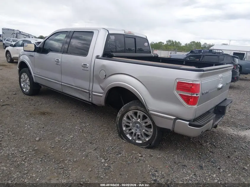 2012 FORD F-150 PLATINUM