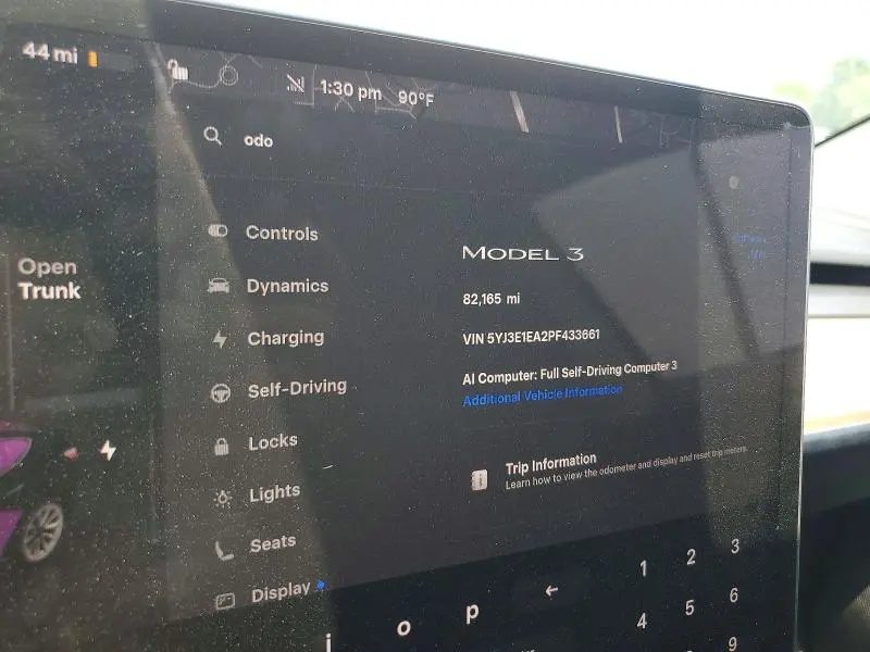 2023 TESLA MODEL 3   