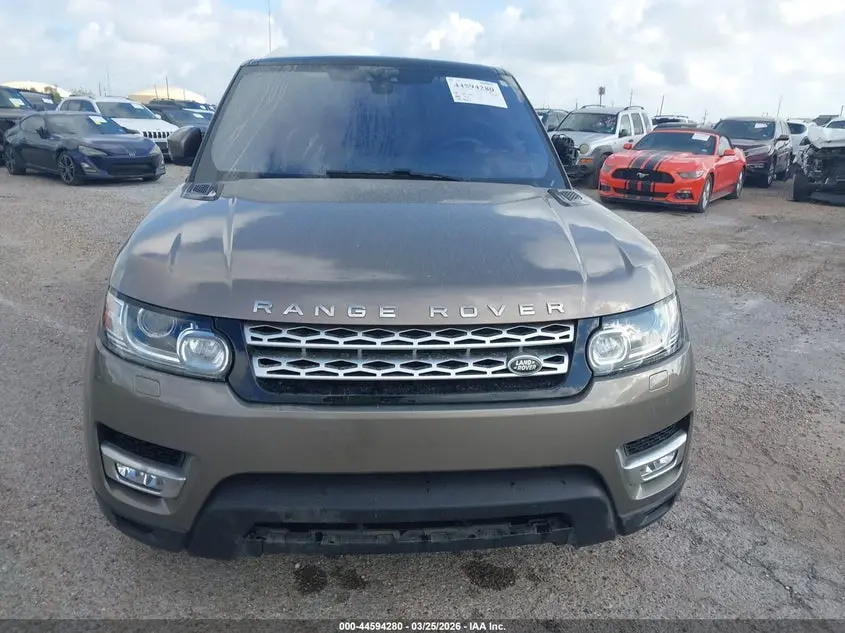 2017 LAND ROVER RANGE ROVER SPORT 3.0L V6 SUPERCHARGED HSE