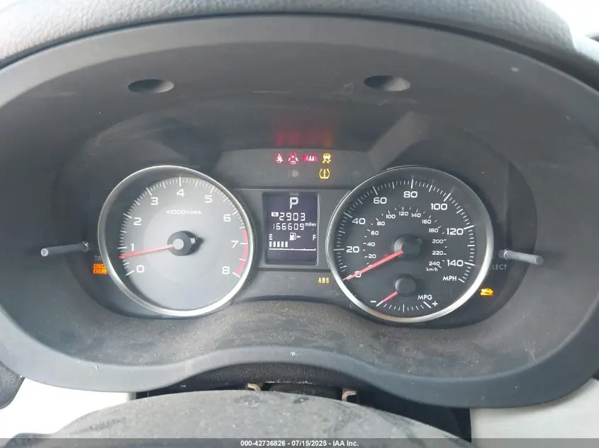 2013 SUBARU XV CROSSTREK 2.0I LIMITED