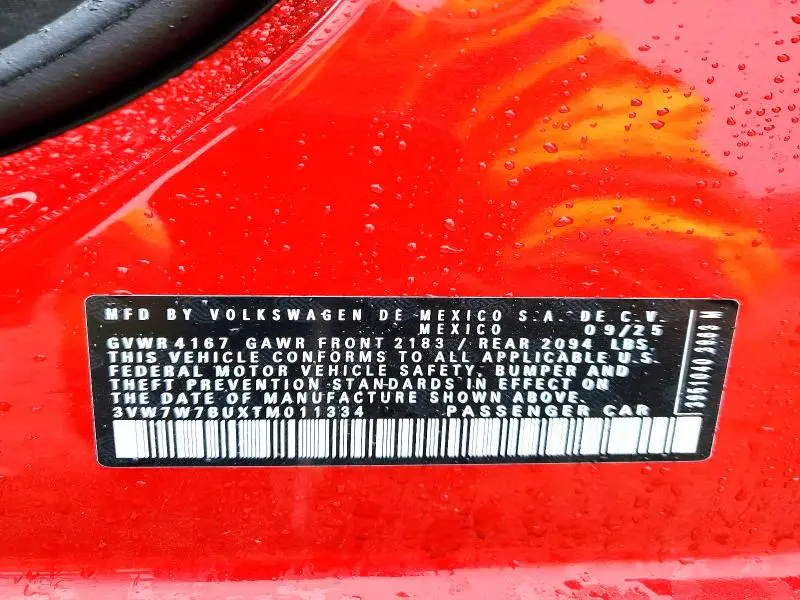 2026 VOLKSWAGEN JETTA SE  