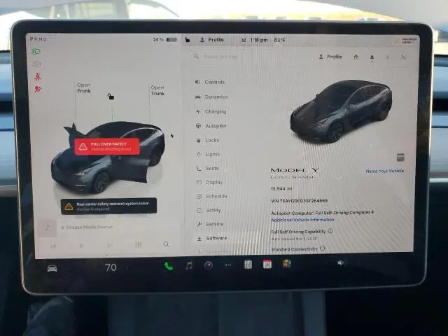 2025 TESLA MODEL Y   