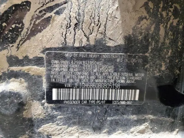 2011 SUBARU IMPREZA 2.5I PREMIUM  