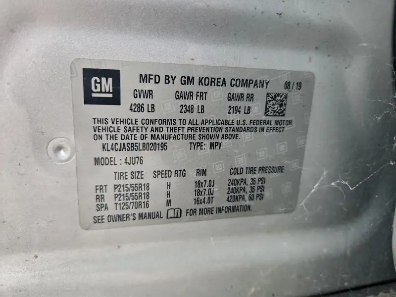 2020 BUICK ENCORE PREFERRED  