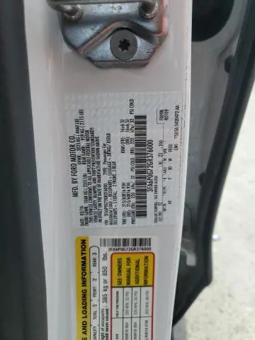 2016 FORD FUSION S  