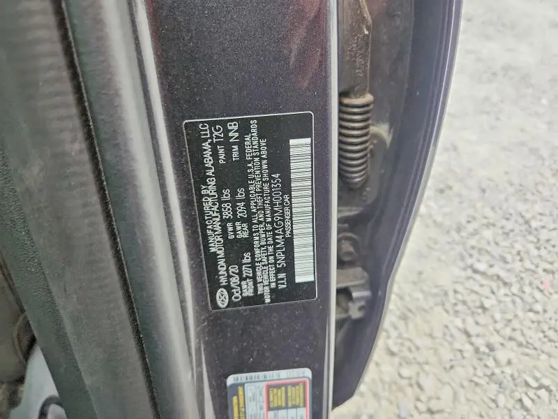 2021 HYUNDAI ELANTRA SEL  