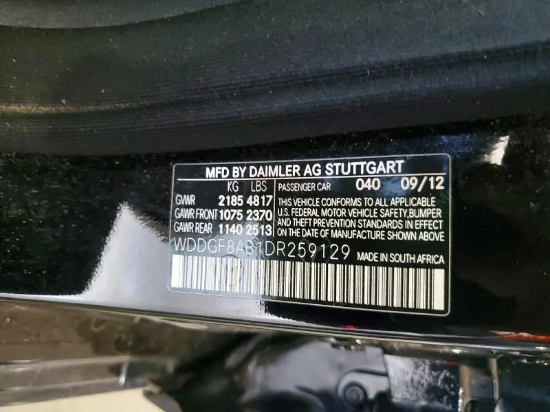 2013 MERCEDES-BENZ C 300 4MATIC  