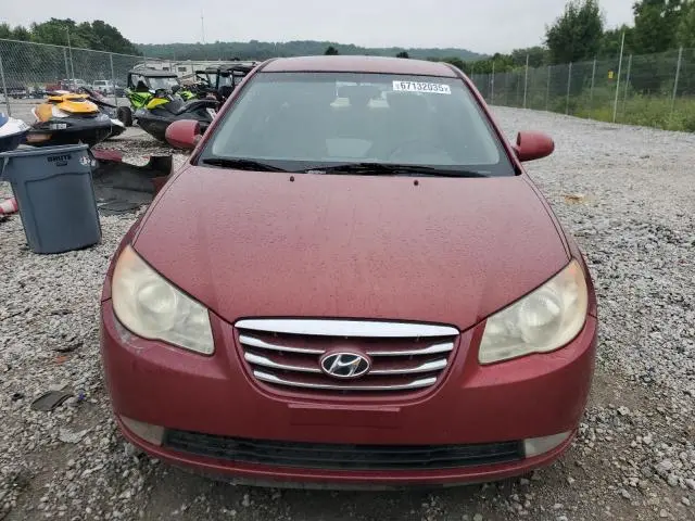 2010 HYUNDAI ELANTRA BLUE  