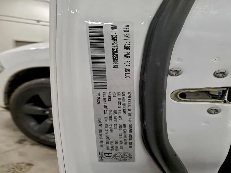 2021 RAM 1500 CLASSIC TRADESMAN  