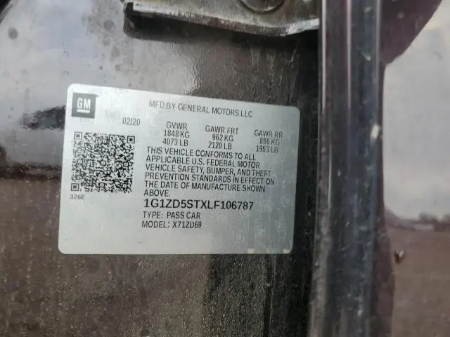 2020 CHEVROLET MALIBU LT  