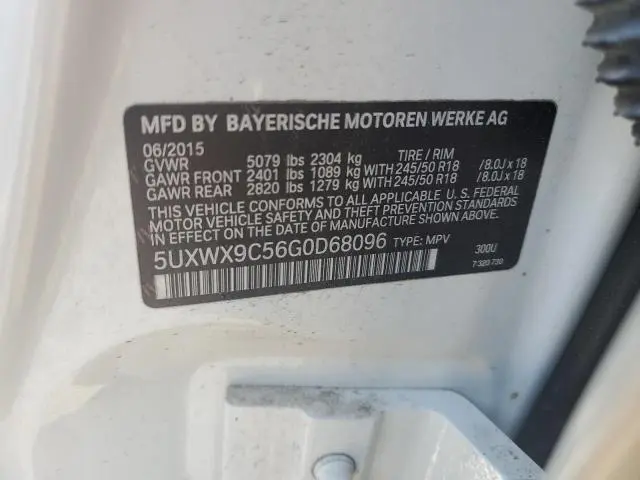 2016 BMW X3 XDRIVE28I  