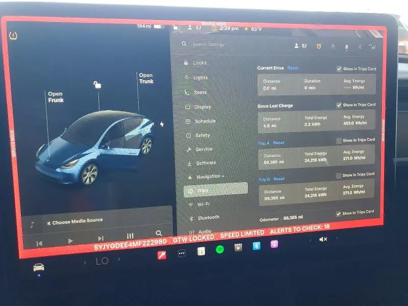 2021 TESLA MODEL Y   
