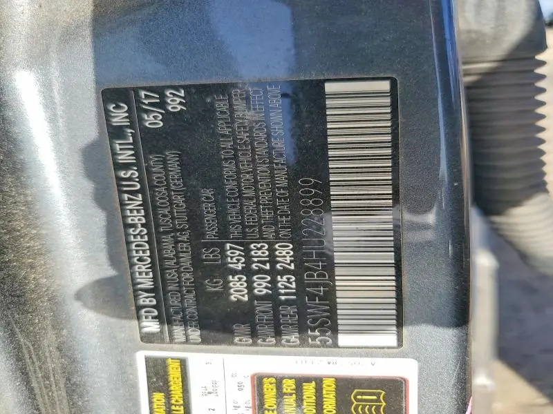 2017 MERCEDES-BENZ C 300  