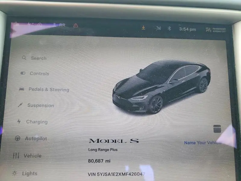 2021 TESLA MODEL S   