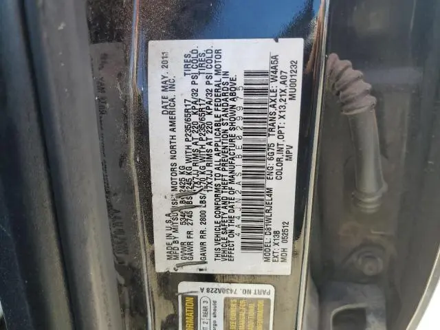 2011 MITSUBISHI ENDEAVOR LS  