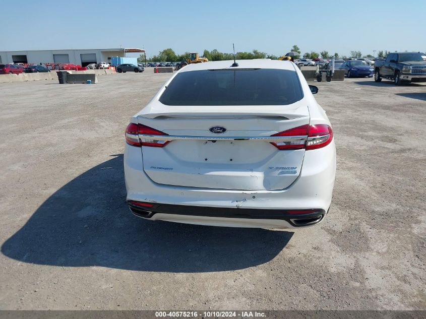 2017 FORD FUSION PLATINUM