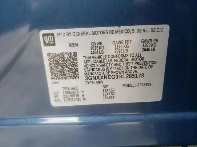 2024 CHEVROLET EQUINOX PREMIERE