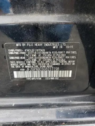 2016 SUBARU CROSSTREK PREMIUM  
