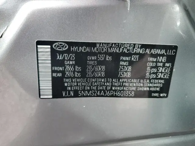 2023 HYUNDAI SANTA FE SEL
