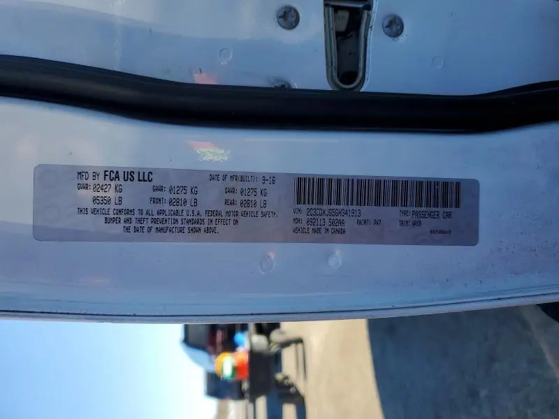 2016 DODGE CHARGER SXT  