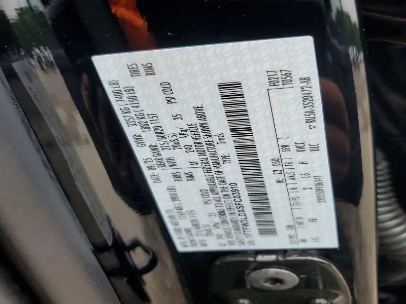 2025 FORD F150 XLT  