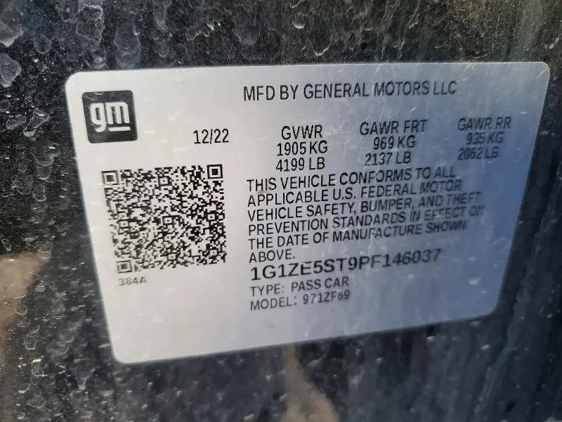 2023 CHEVROLET MALIBU PREMIER  