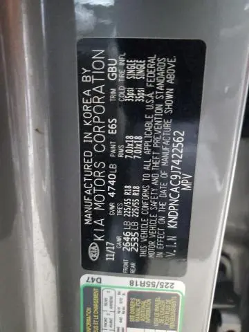 2018 KIA SPORTAGE EX  