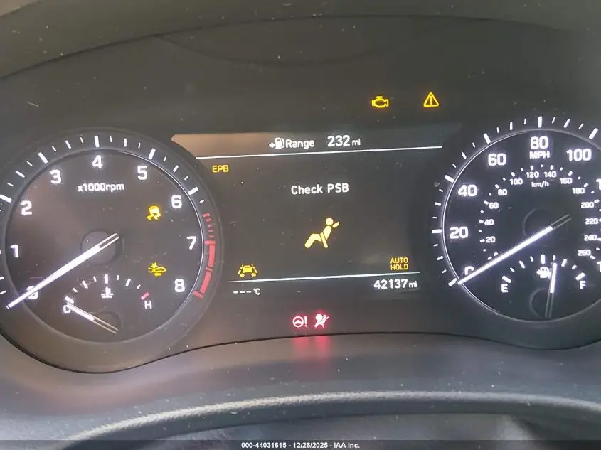 2019 GENESIS G80 3.8