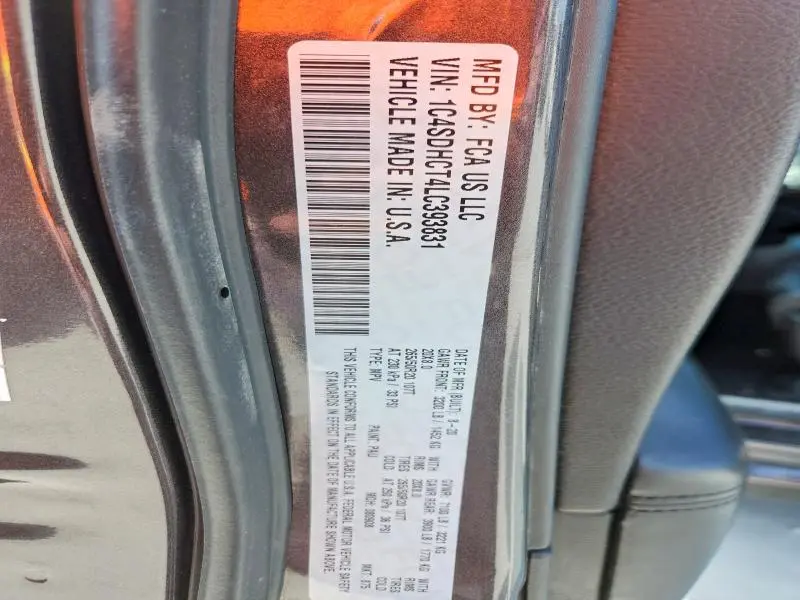 2020 DODGE DURANGO R  