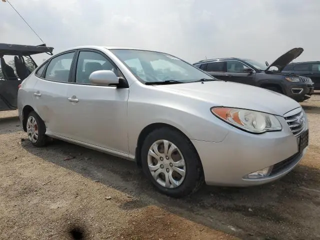 2010 HYUNDAI ELANTRA BLUE  