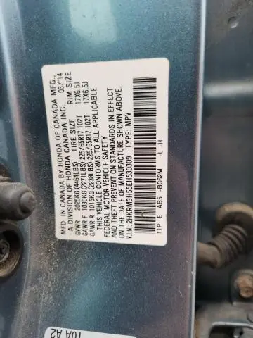 2014 HONDA CR-V EX  