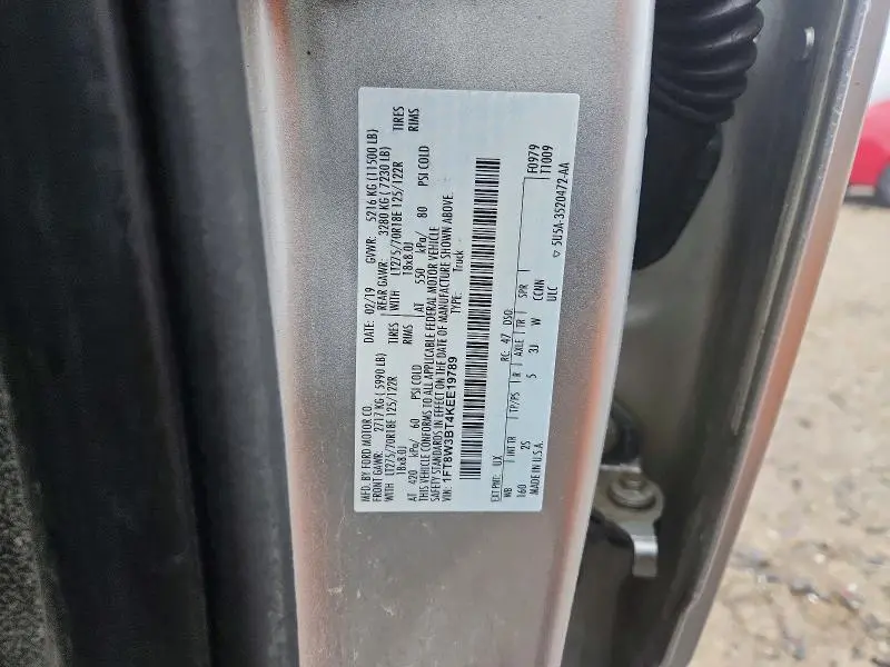 2019 FORD F350 SUPER DUTY  