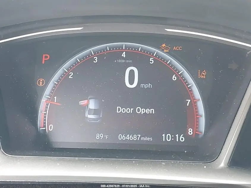 2020 HONDA CIVIC SPORT