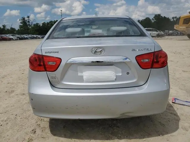 2010 HYUNDAI ELANTRA BLUE  