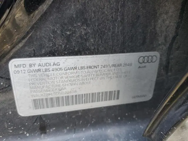 2013 AUDI A4 PRESTIGE  