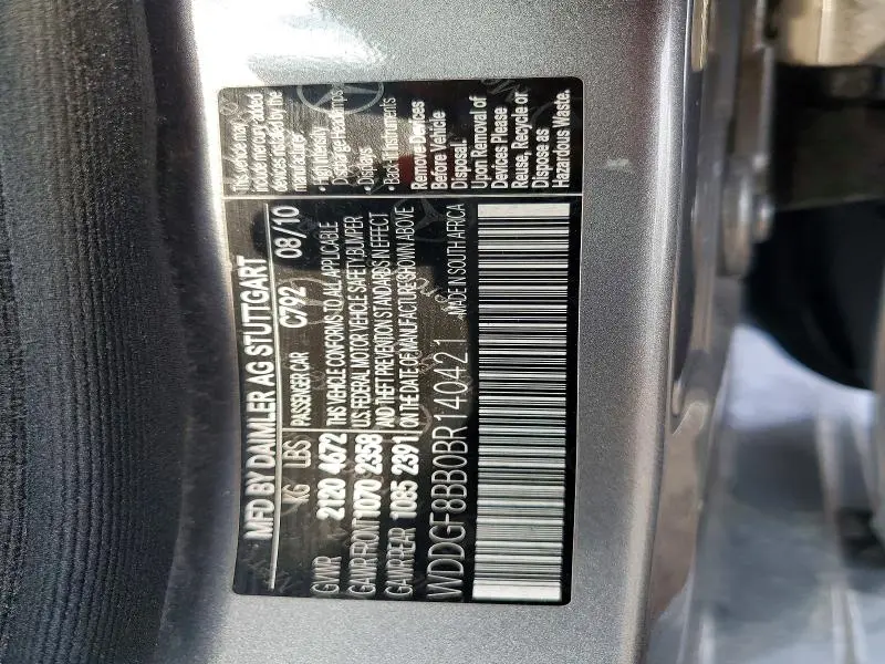 2011 MERCEDES-BENZ C 300 4MATIC  