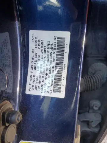 2013 HONDA ACCORD SPORT  