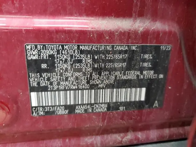 2024 TOYOTA RAV4 XLE  