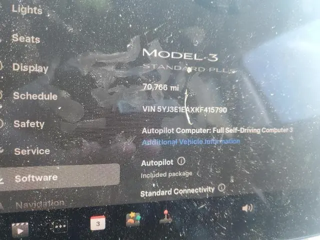 2019 TESLA MODEL 3   