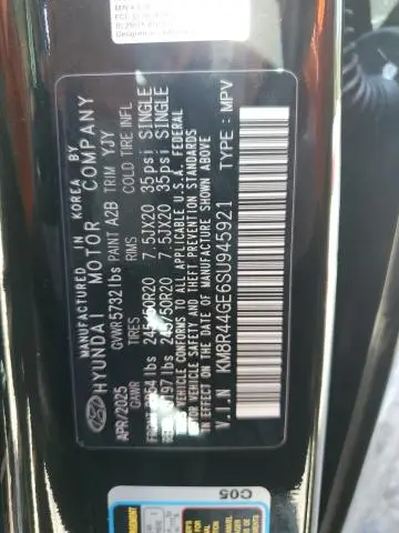 2025 HYUNDAI PALISADE SEL PREMIUM  