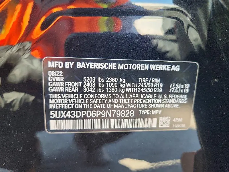 2023 BMW X3 SDRIVE30I  