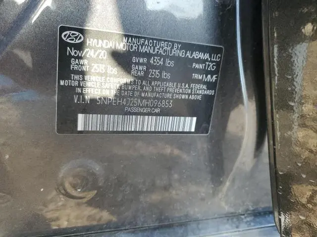 2021 HYUNDAI SONATA LIMITED  