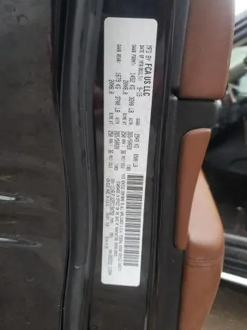 2015 JEEP GRAND CHEROKEE SUMMIT