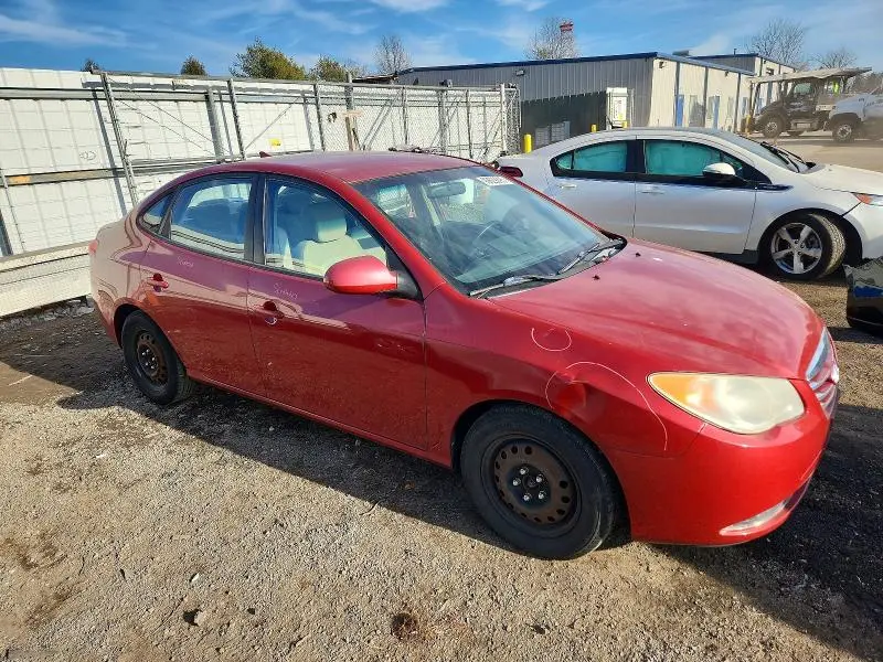 2010 HYUNDAI ELANTRA BLUE  