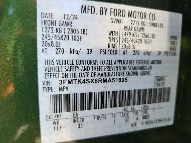 2024 FORD MUSTANG MACH-E GT  