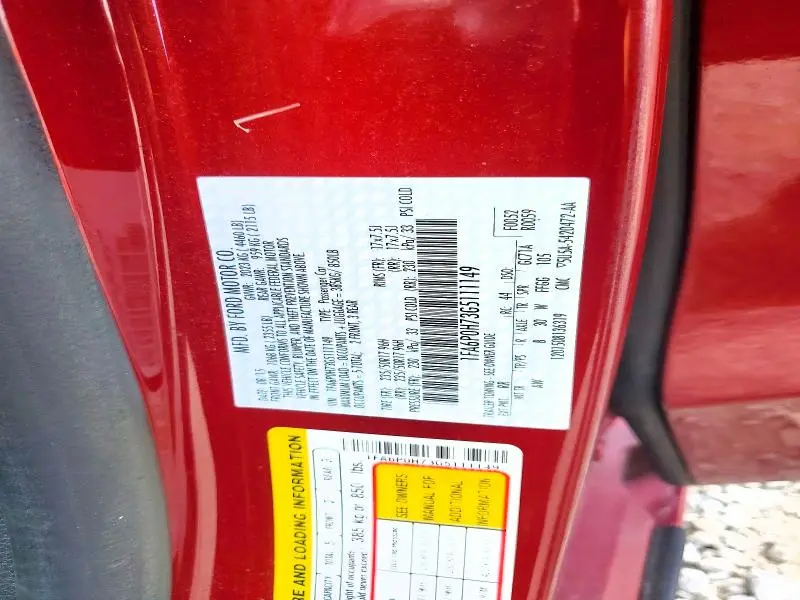 2016 FORD FUSION SE  