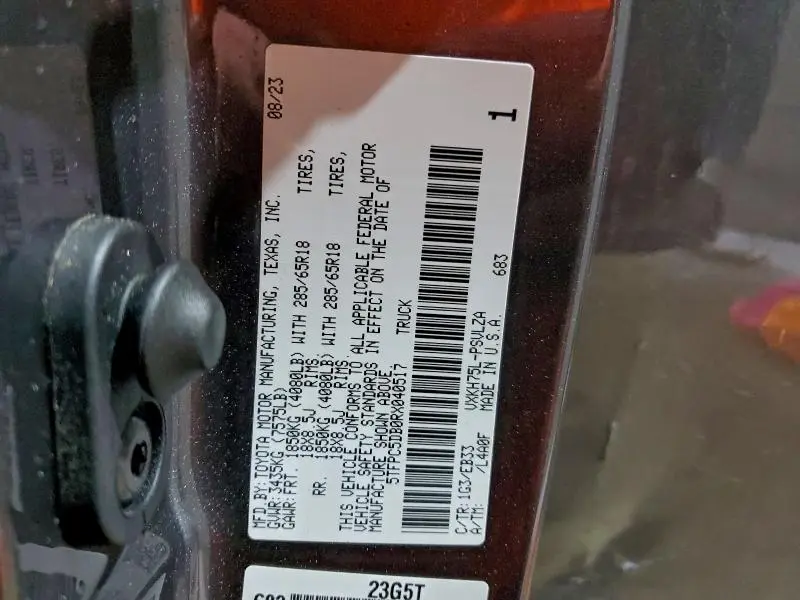 2024 TOYOTA TUNDRA CREWMAX LIMITED  