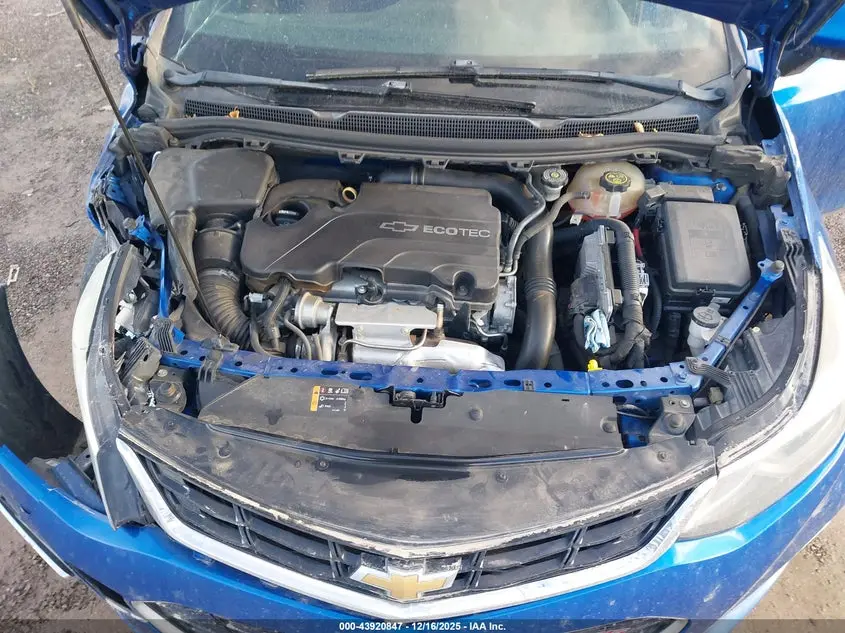 2017 CHEVROLET CRUZE LT MANUAL