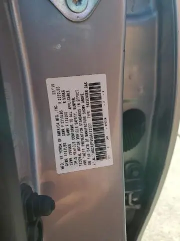 2016 HONDA ACCORD SPORT  