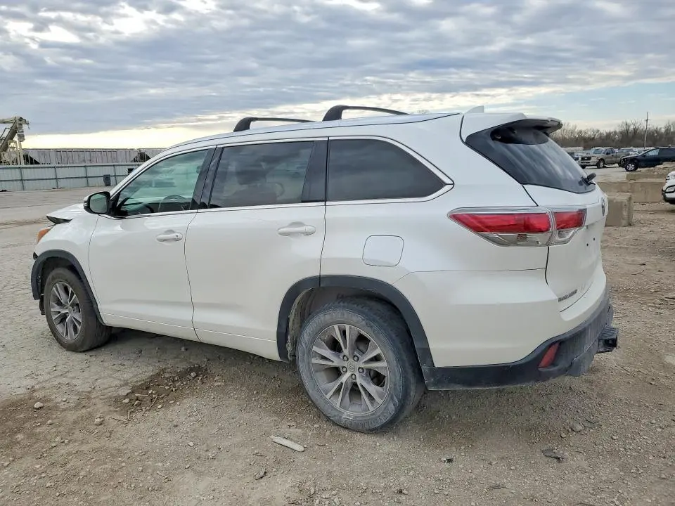 2015 TOYOTA HIGHLANDER XLE  